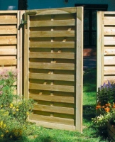 Portillon Ripon avec treillis h180 x 180 cm