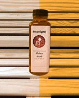 Peinture extérieure bois chêne doré