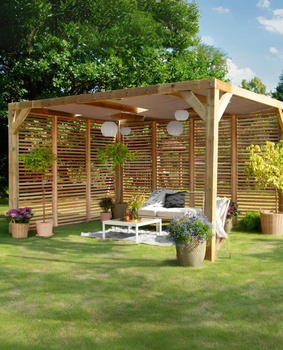 Pergola moderne en bois Henley