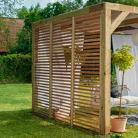 Panneaux vénitiens paroi latérale