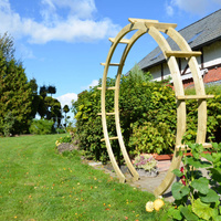 Pergola circulaire en bois