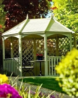 Gazebo Ottagonale Winchester medio (h 300 x 324 x 240 cm)