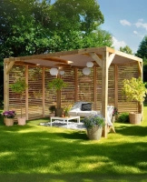 Pergola moderne en bois Henley